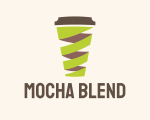 Twisted Coffee Cup  logo design