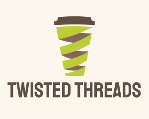 Twisted Coffee Cup  logo