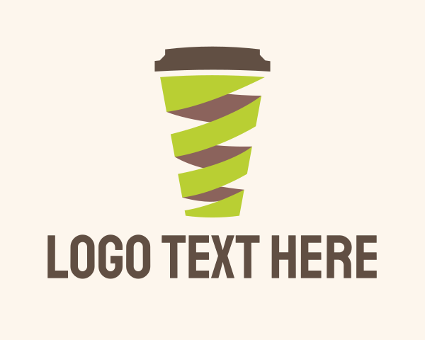 Twisted logo example 1