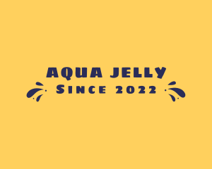 Aqua Summer Splash logo design