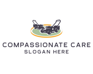 Lawn Care Grass Cutting logo design