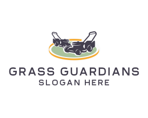 Lawn Care Grass Cutting logo design