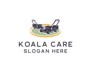 Lawn Care Grass Cutting logo design