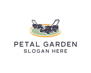 Lawn Care Grass Cutting logo design