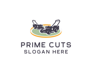 Lawn Care Grass Cutting logo design