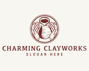 Handmade Clay Pottery logo