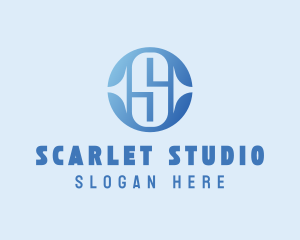 Business Studio Letter S logo design