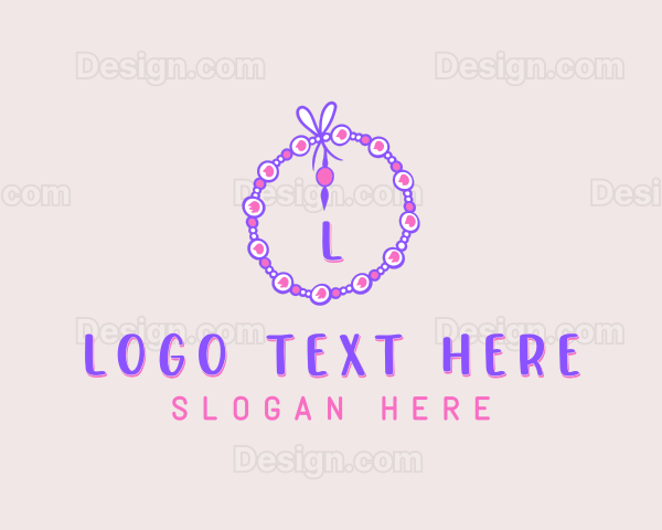 Charm Bracelet Jewelry Logo