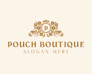 Feminine Floral Boutique logo design