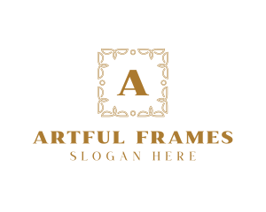 Luxurious Antique Frame  logo design