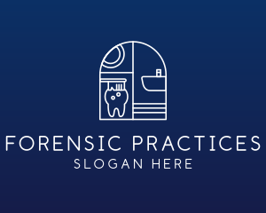 Toothbrush Dental Tooth logo