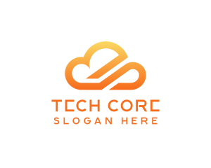 Digital Cloud Tech logo design