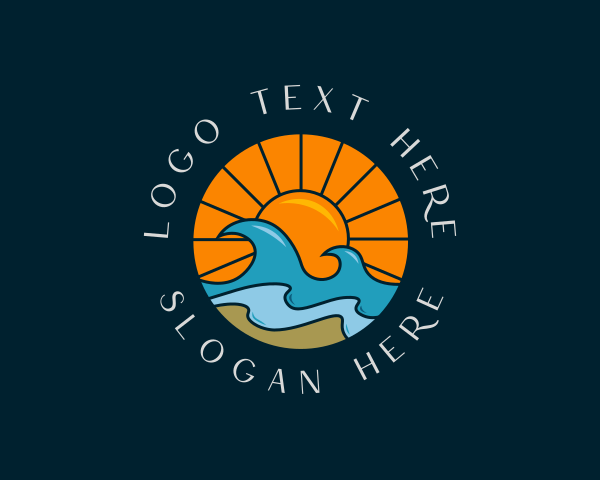 Ocean logo example 1