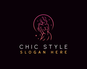 Stylish Sexy Woman logo