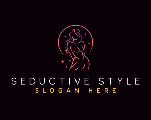 Stylish Sexy Woman logo