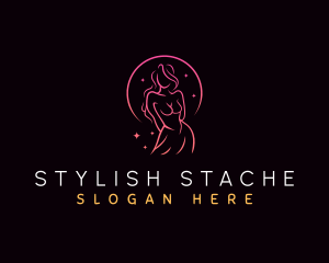 Stylish Sexy Woman logo design