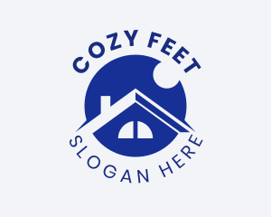 Cozy House Roof logo design