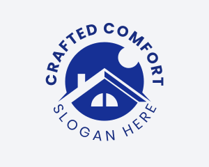 Cozy House Roof logo design