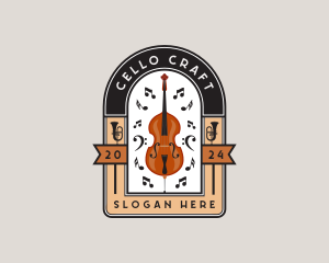 Musical Orchestra Bass logo