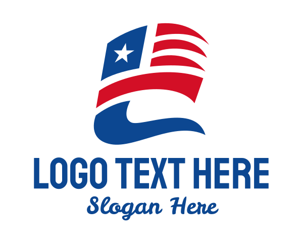 Flagpole logo example 4