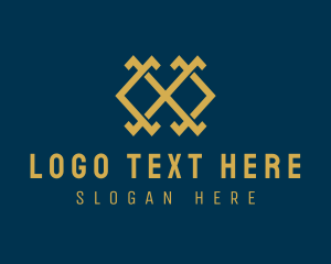 Modern Elegant Letter X  logo