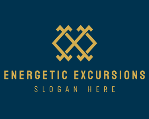 Modern Elegant Letter X  logo design