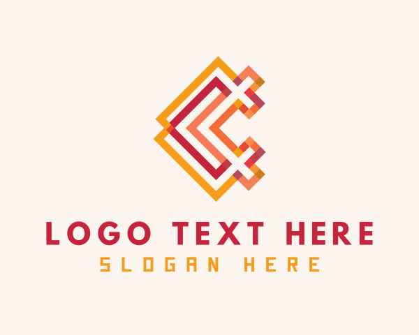 Tartan logo example 3