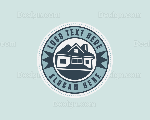 Construction Roof Property Logo