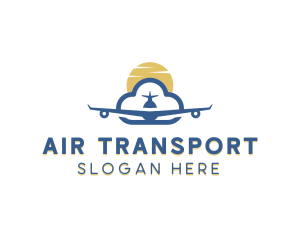 Airplane Travel Aviation logo design