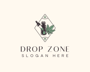 Weed Oil Dropper logo
