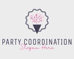 Event Party Planner Confetti logo design