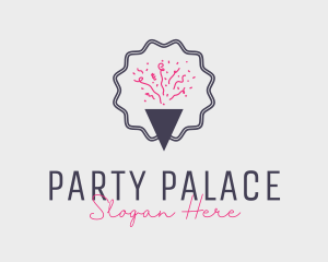 Event Party Planner Confetti logo design