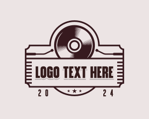 Vinyl Turntable Music logo