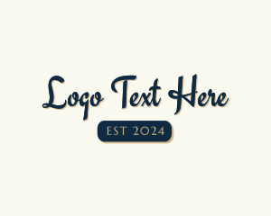 Retro Fashion Boutique Logo