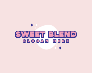 Bubbly Sweet Blob logo design