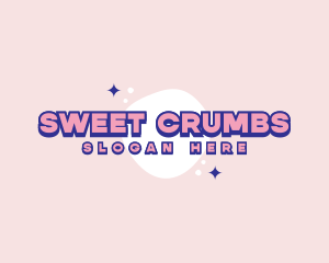 Bubbly Sweet Blob logo design