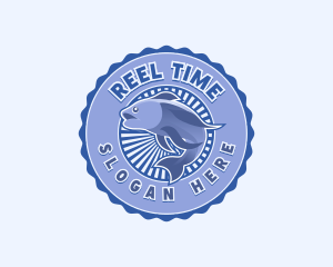 Fish Fisherman Marine logo