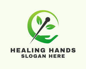 Traditional Medical Treatment  logo design