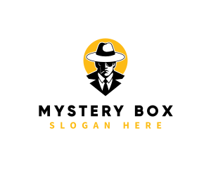 Mysterious Man Detective logo design