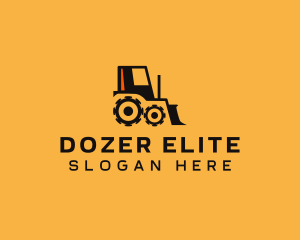 Gear Tractor Bulldozer logo