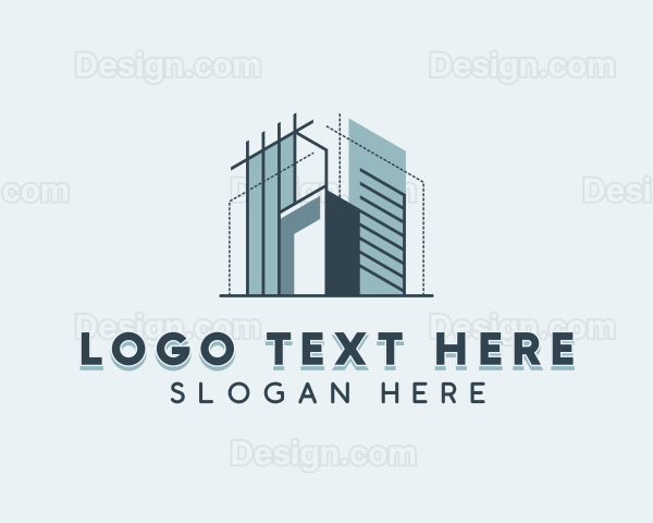 Building Architectural Property Logo