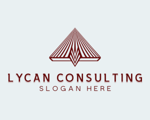 Architecture Firm Pyramid logo design