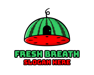 Dome Watermelon Door logo design