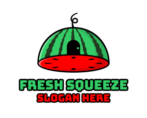 Dome Watermelon Door logo design