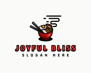 Asian Bibimbap Bowl Logo