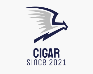 Minimalist Wild Eagle  logo