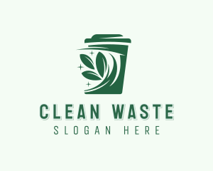 Eco Trash Can logo design