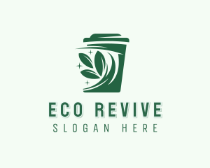 Eco Trash Can logo design