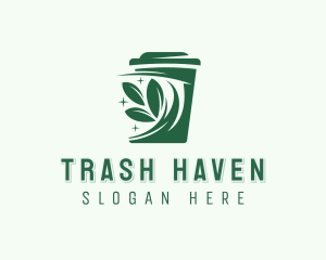 Eco Trash Can logo design