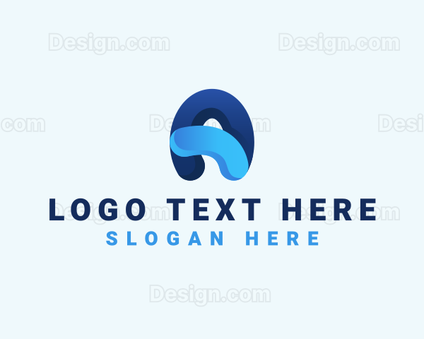 Creative Advertising Consult Letter A Logo